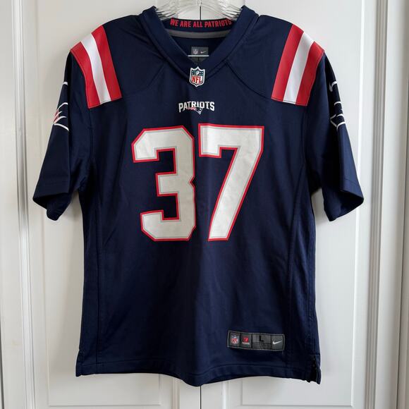Nike New England Patriots Vapor Jersey 37 Harris Men’s Size Large